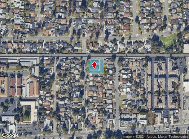  596 N Valencia Pl, Covina, CA Parcel Map