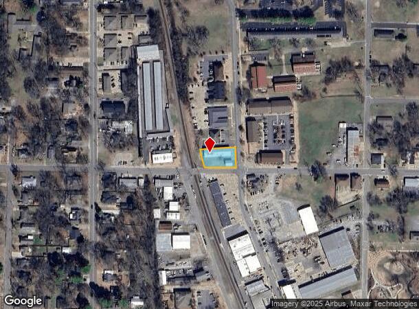  1205 Front St, Conway, AR Parcel Map