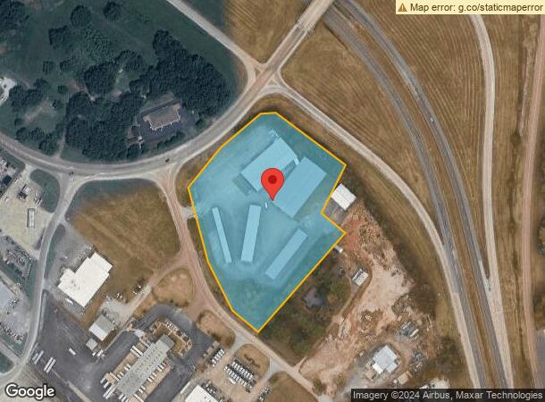  1330 Country Club Ln, Jackson, TN Parcel Map