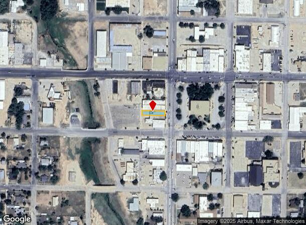  2513 College Ave, Snyder, TX Parcel Map