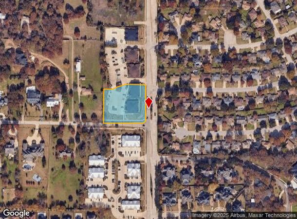  1200 N Kimball Ave, Southlake, TX Parcel Map