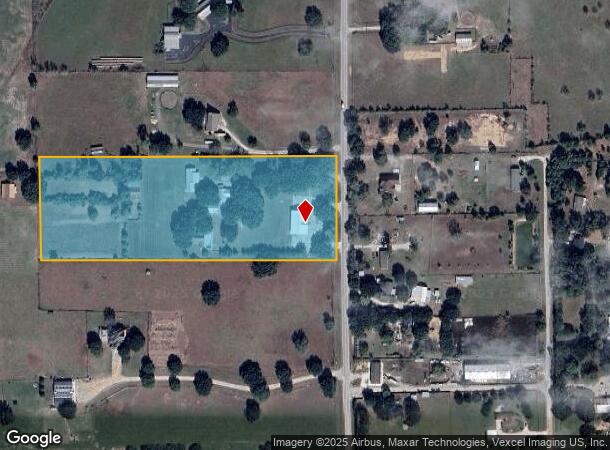  20515 Kickapoo Rd, Waller, TX Parcel Map