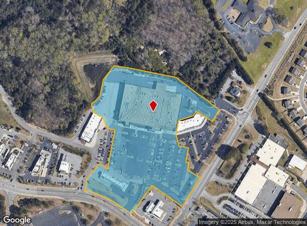  2515 Fence Rd, Dacula, GA Parcel Map