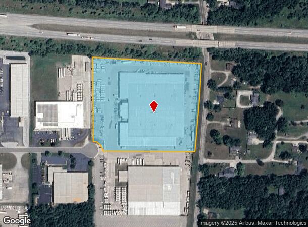 1020 All Pro Dr, Elkhart, IN Parcel Map