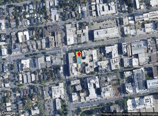  1916 University Ave, Berkeley, CA Parcel Map