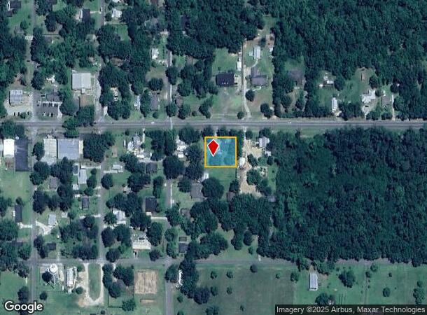 16296 Silverhill Ave, Silverhill, AL Parcel Map