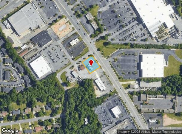  2515 N Main St, High Point, NC Parcel Map