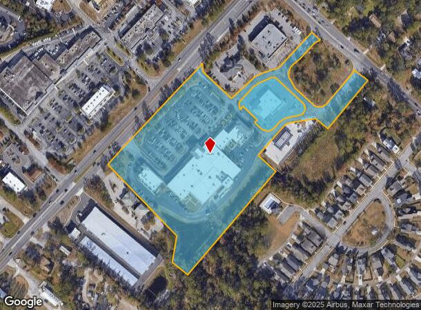  8290 Market St, Wilmington, NC Parcel Map