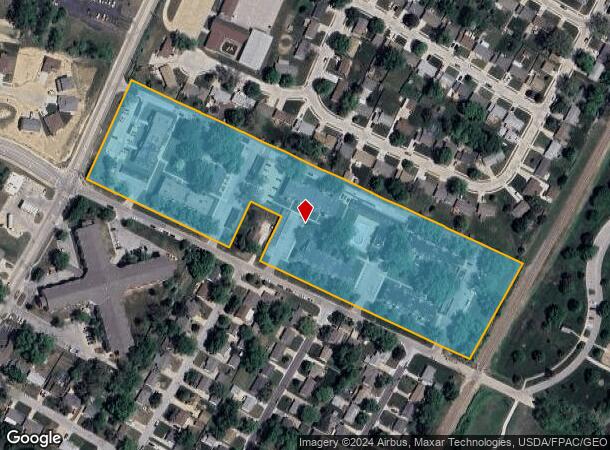  1401 Franklin Ave, Council Bluffs, IA Parcel Map