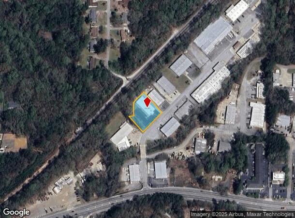 2050 Collins Blvd, Austell, GA Parcel Map