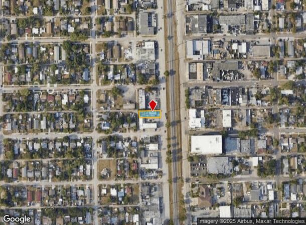  2012 N Dixie Hwy, Hollywood, FL Parcel Map