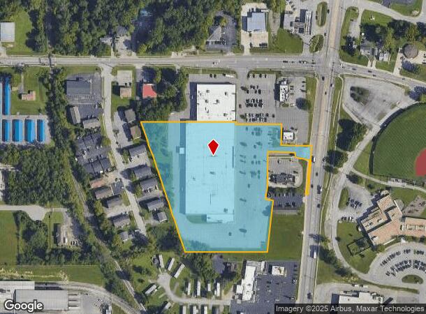  3525 Grant Line Rd, New Albany, IN Parcel Map