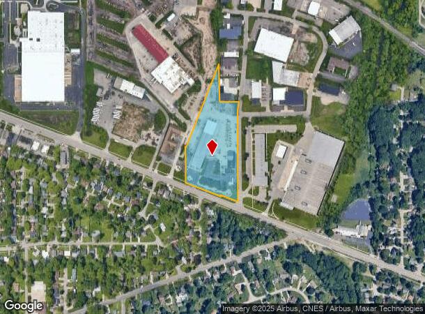  3600 N Grand River Ave, Lansing, MI Parcel Map