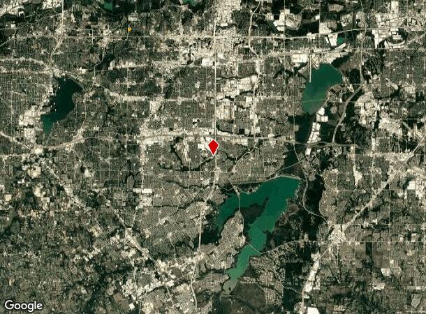  2400 Se Green Oaks Blvd, Arlington, TX Parcel Map