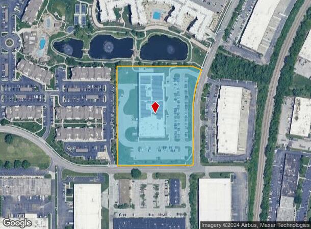  8250 Flint St, Overland Park, KS Parcel Map