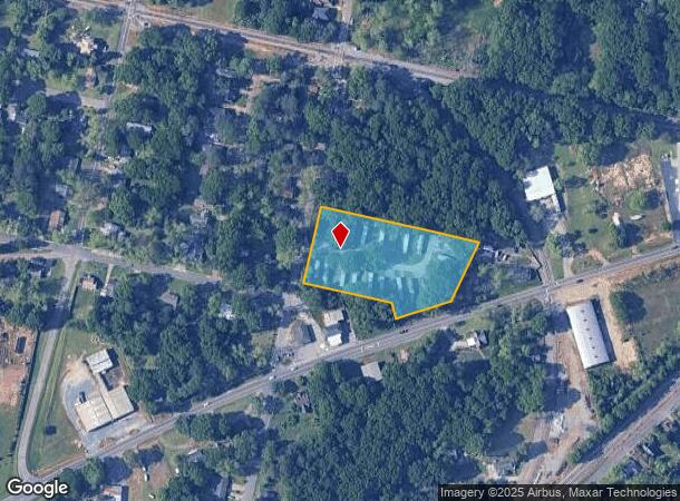  501 Green St, Fort Valley, GA Parcel Map