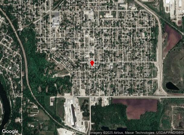  1317 S 22Nd St, Fort Dodge, IA Parcel Map