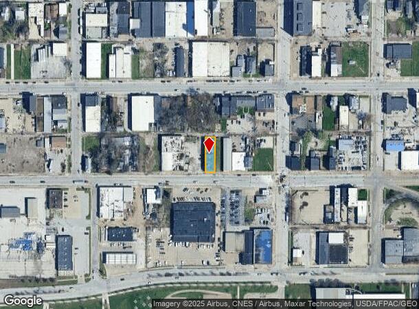  930 W 2Nd St, Davenport, IA Parcel Map