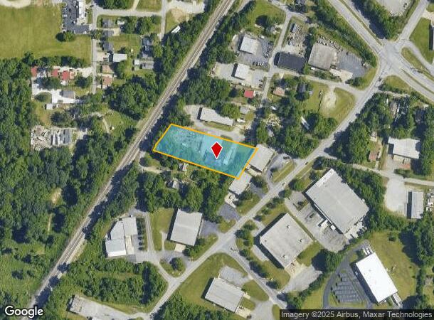  120 Westview Pl, High Point, NC Parcel Map