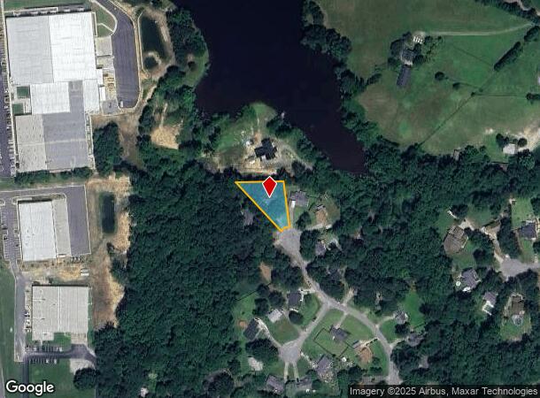 933 Magnolia Ridge Way, Fuquay Varina, NC Parcel Map