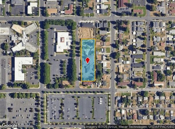 6018 N Astor St, Spokane, WA Parcel Map