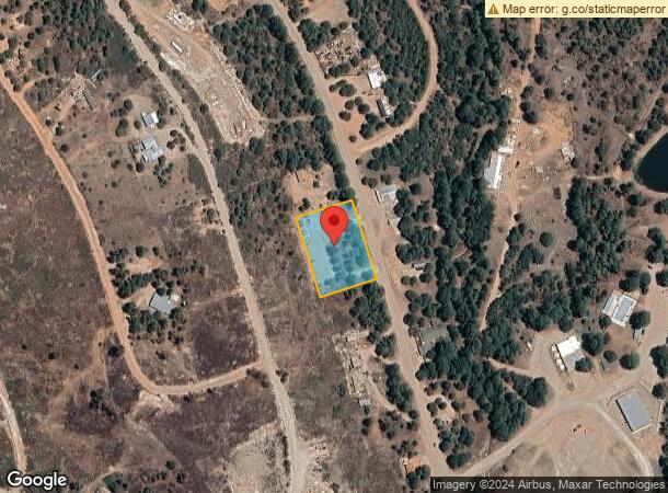  1590 Sacramento Dr, Timberon, NM Parcel Map