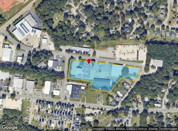 517 Mercury St, Raleigh, NC Parcel Map