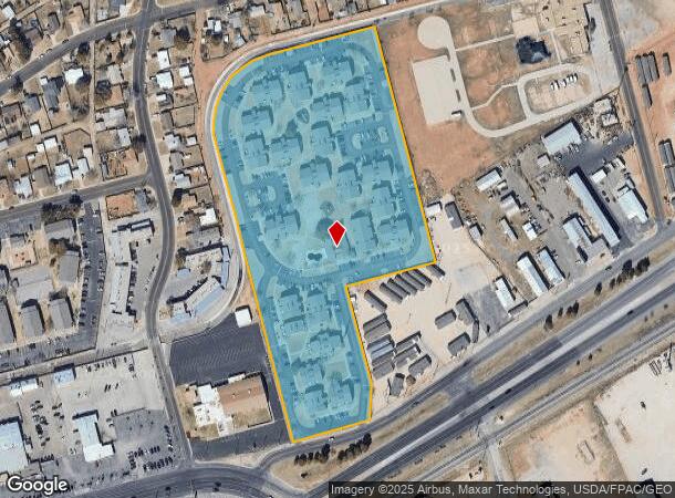 2735 E 8Th St, Odessa, TX Parcel Map