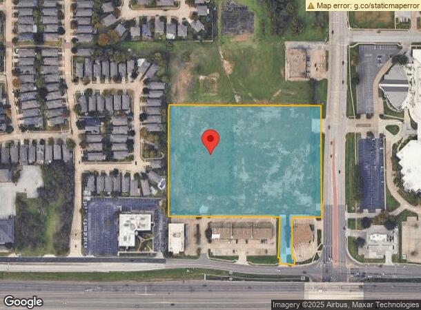  205 N Industrial Blvd, Euless, TX Parcel Map