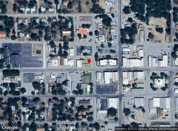 215 E Wallace St, San Saba, TX Parcel Map
