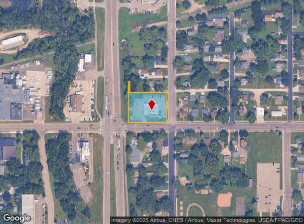  1404 7Th St Nw, Faribault, MN Parcel Map