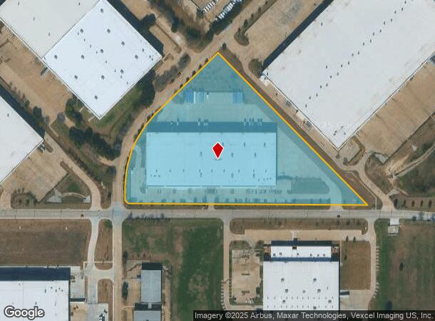 2627 W Danieldale Rd, Dallas, TX Parcel Map