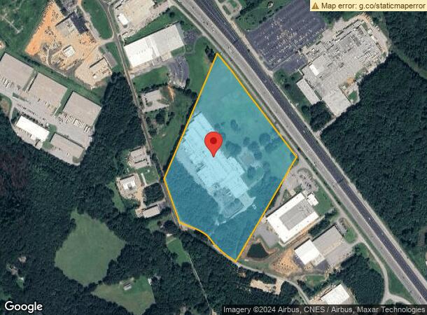  2838 Grandview Dr, Simpsonville, SC Parcel Map