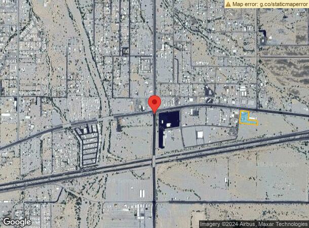  119 S Palo Verde Dr, Quartzsite, AZ Parcel Map