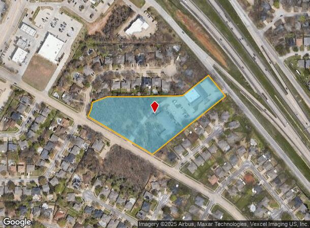 5100 Highway 287, Arlington, TX Parcel Map