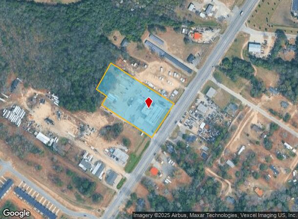 3671 Peach Orchard Rd, Augusta, GA Parcel Map