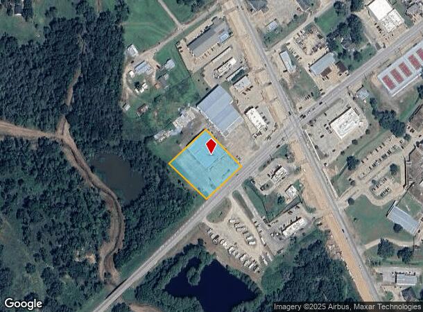 816 S 17Th St, West Columbia, TX Parcel Map