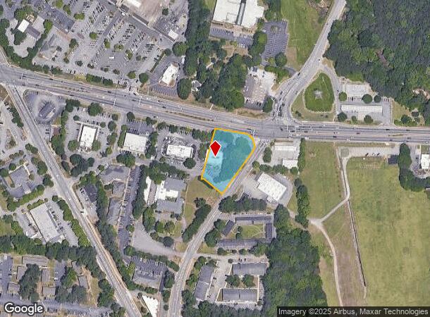 3660 Cascade Rd Sw, Atlanta, GA Parcel Map