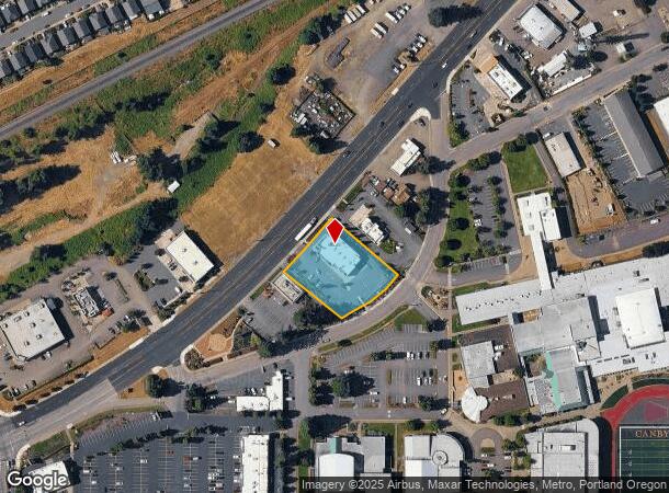851 Sw 1St Ave, Canby, OR Parcel Map