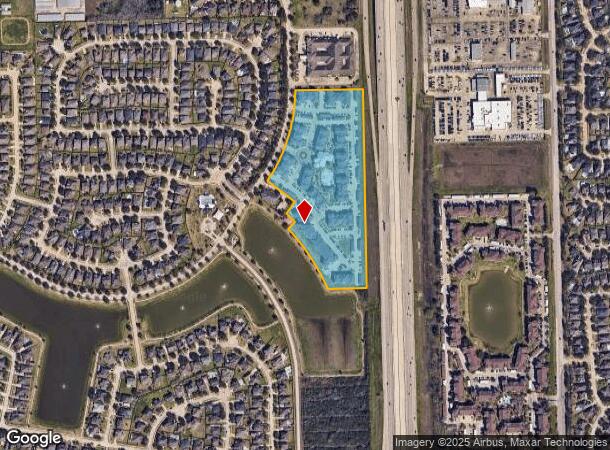3333 Southfork Pky, Manvel, TX Parcel Map
