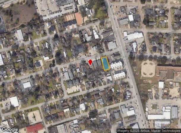  905 W Lewis St, Conroe, TX Parcel Map