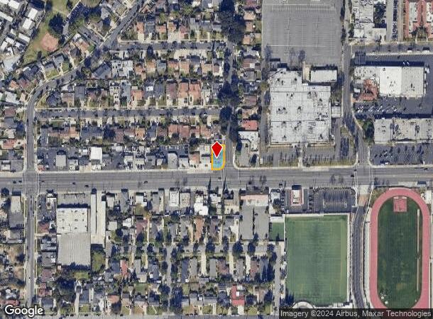  1801 W 17Th St, Santa Ana, CA Parcel Map