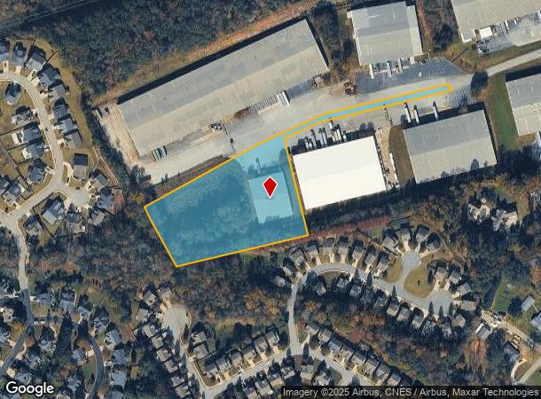 153 Metro Ct, Greer, SC Parcel Map