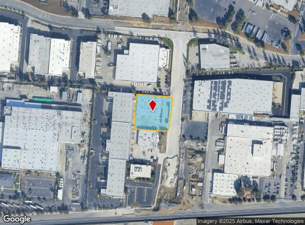1101 Fullerton Rd, City Of Industry, CA Parcel Map