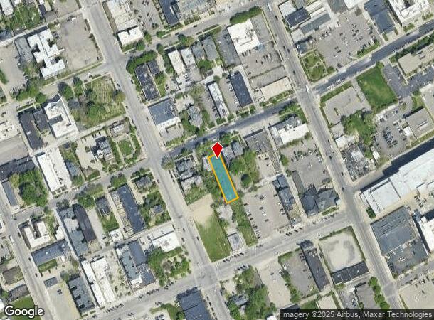  477 W Alexandrine St, Detroit, MI Parcel Map