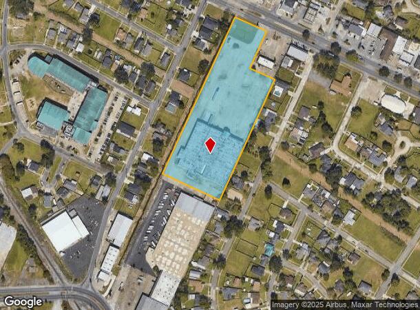 7330 W Judge Perez, Chalmette, LA Parcel Map