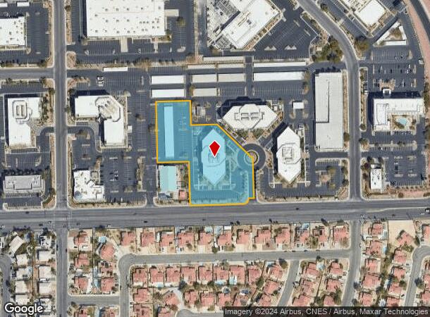  700 E Warm Springs Rd, Las Vegas, NV Parcel Map