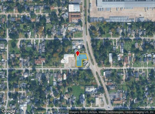 9007 Irvington Blvd, Houston, TX Parcel Map