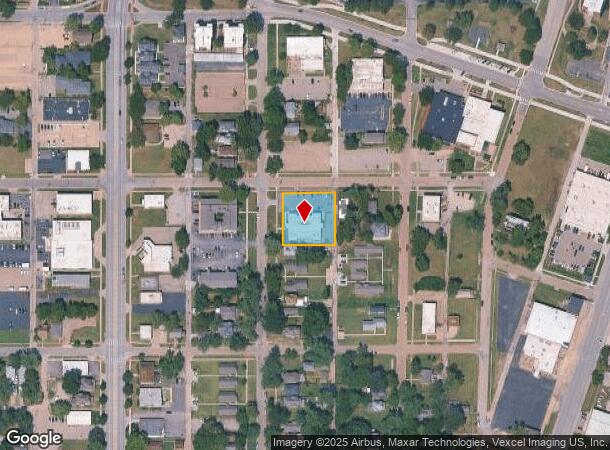  1306 Sw Harrison St, Topeka, KS Parcel Map
