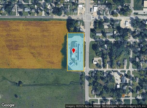 500 West St, Tonganoxie, KS Parcel Map